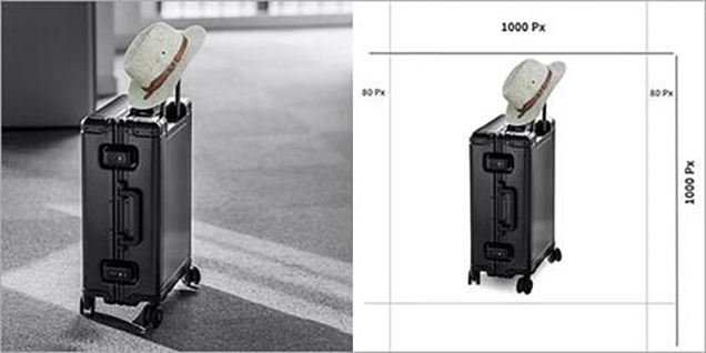 Hats and Bags Image Editing